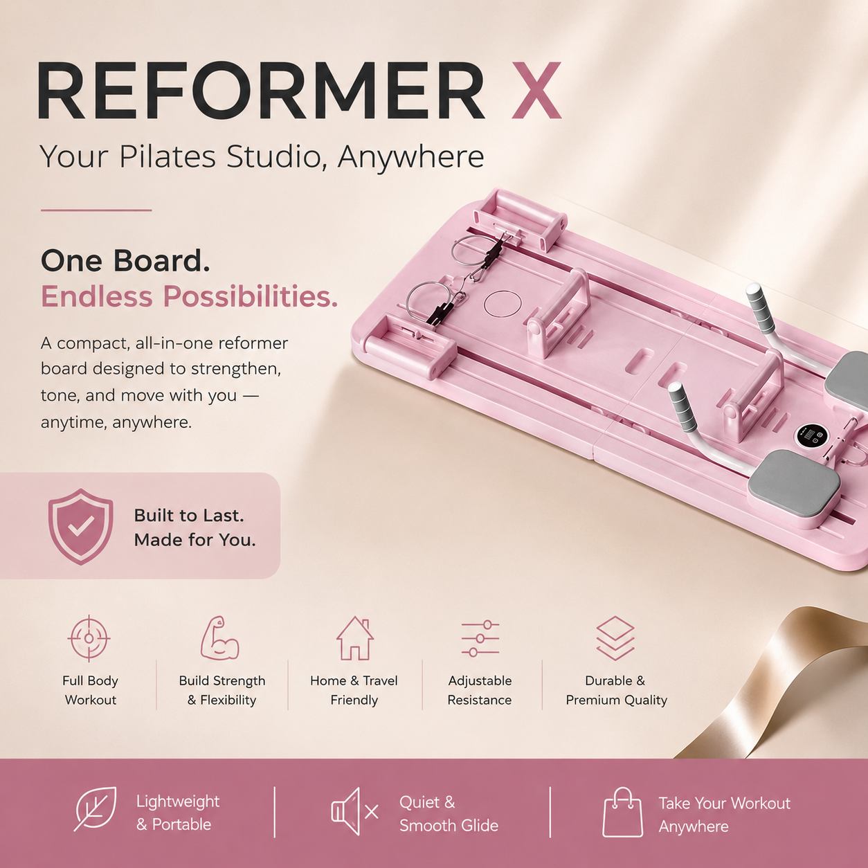Pilates Reformer Board
